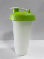 Gobelet shaker protéiné de 600 ml au design moderne et adorable en forme de champignon, avec options de logo couleur personnalisé, pour la cuisine, la salle de sport et les activités sportives en plein air