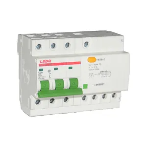 CE High Quality Type C D Less Break Time Automatic Cut Off 6A to 63A 1p to 4p AC 400V Low Voltage MCB Miniature Circuit Breaker