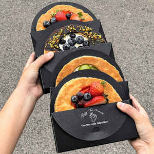 Food Grade Double Opening Paper Pastry Box for Bakery Cake Muffin Donut Cookie Dessert and <b>Sweet</b> <b>Packaging</b> Solution - Product Image 4