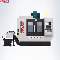 Centre d'usinage vertical robuste VMC1160 pour le traitement des moules métalliques – Machine de fraisage CNC à faible coût et haute efficacité