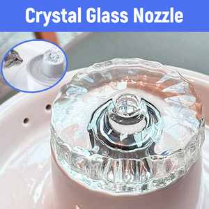 Dispensador <span class=keywords><strong>de</strong></span> <span class=keywords><strong>Agua</strong></span> Automático para Perros y Gatos, Mini Bebedero <span class=keywords><strong>de</strong></span> Cerámica <span class=keywords><strong>de</strong></span> Cristal, Recargable por USB, Ecológico y Portátil - Product Image 3