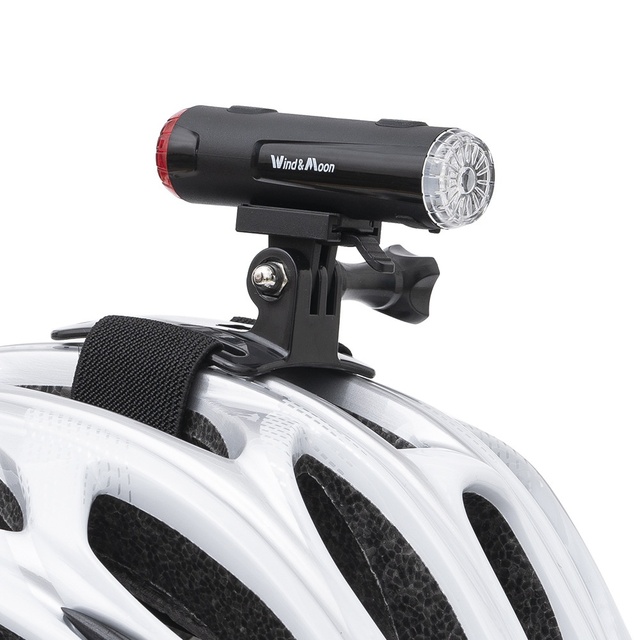 Integrated Smart Bicycle Helmet Light Warning Front Rear Light MTB Riding Waterproof Bicycle Accessories LED Bike Helmet Light