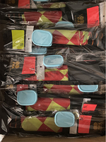 Kit d'arbitre de football en gros avec drapeaux d'arbitre, cartes rouges/jaunes et sifflet pour les matchs