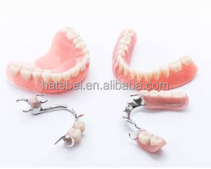 Materiale di Base per protesi con striature di sangue morbido rosa in resina dentale Valplast acrilico flessibile - Product Image 4