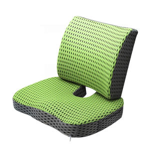 Cojín de Espuma Viscoelástica de Recuperación Lenta, Almohada Lumbar para Coche, Soporte Transpirable Universal para Asiento - Product Image 1