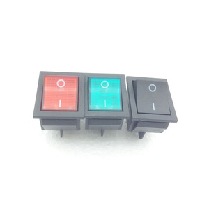 Công Tắc Bật Tắt KCD4-201N Có Công Tắc Nguồn Chiếu Sáng Công Tắc 15/30A Màu Đỏ Xanh Lá Cây - Product Image 1