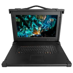 Computer KTB-1497M 4U Industrial Computer Reinforcement Portable Computer All-in-One LCD Supports6/7/8/9Th Intel I3/I5/I7 Industrial Host