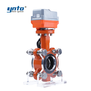 Nước biển khử Muối độ tinh khiết quá trình xử lý nước thải lọc khí thải sinh học nhiên liệu Biogas điện Van bướm điều khiển bóng - Product Image 3