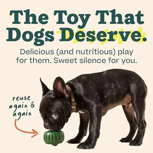 Balle interactive personnalisée en silicone pour chiens et chiots, jouet de dentition anti-fuite à lécher, distributeur de nourriture lent - Product Image 3