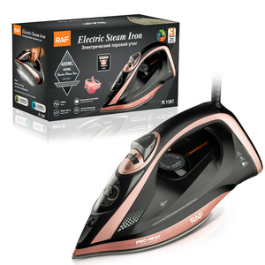 Plancha eléctrica de 2400W, plancha de Vapor Eléctrica profesional para el hogar para ropa, antigoteo, duradera - Product Image 1