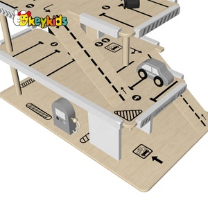 Jouet en bois pour enfants, <span class=keywords><strong>garage</strong></span> de parking, jeu <span class=keywords><strong>interactif</strong></span>, nouveau design,, - Product Image 2