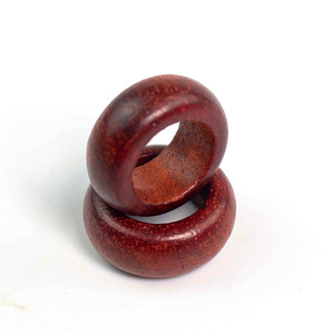 Anneau en bois de santal rouge, perles rondes de 8mm pour la fabrication de bracelets, accessoires de bijoux DIY - Product Image 4