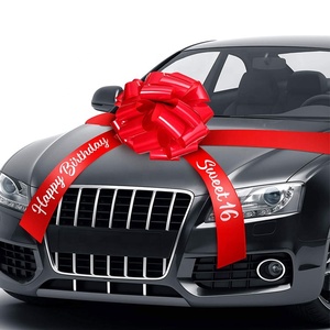 24 30 pulgadas tamaño grande brillante celebrar regalo grande arco coche exposición arco regalo envoltura coche tirar arco <span class=keywords><strong>para</strong></span> boda Navidad - Product Image 4