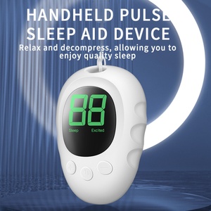 Appareil de thérapie du sommeil confortable, dispositif relaxant pour le cerveau, chauffe-mains à micro-courant, aide au sommeil par impulsions. - Product Image 4