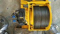 Le meilleur treuil planétaire hydraulique de tambour simple de câble métallique de 2T 1T 1.5T pour le camion de grue