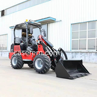 Minicargadora CASEREM 4WD con Motor Diésel de 18.2kW, Sistema Hidráulico Eaton, Euro5, 1 Año de Garantía, Pala Incluida, Venta de Fábrica