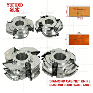 ใบมีดตัดกรอบตู้ YUFU Diamond Longer Life TiCN เคลือบผิว ทนทาน ถอดเปลี่ยนได้ รองรับการผลิตแบบ OEM ตามสั่ง 3 - Product Image 1