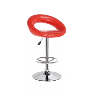 <strong>Replacement</strong> Modern PU Leather Red Swivel <strong>Bar</strong> <strong>Stool</strong> <strong>Seats</strong> with <strong>Seat</strong> Back for Home <strong>Bar</strong> and Mall Use - Product Image 6