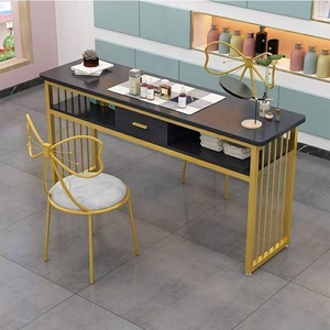 Table de Manucure Professionnelle avec Rangement - Ensemble Chaise et Bureau pour Salon et Spa - Vente en Gros - Product Image 5