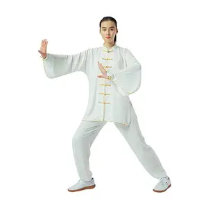 Las mujeres Tai Chi uniforme chino tradicional de artes marciales ropa traje