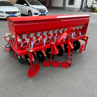 Semoir pour tracteur, semoir à blé sans labour, 12 rangs pour tracteur, semoir à blé, semoir à riz sec