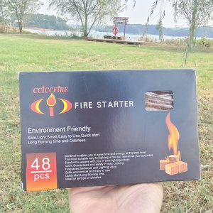 Astillas de madera con arrancador de fuego de <span class=keywords><strong>parafina</strong></span> <span class=keywords><strong>para</strong></span> barbacoa, chimenea, al aire libre y parrilla <span class=keywords><strong>estufa</strong></span> de leña, carbón natural - Product Image 4