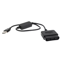 Cable de alta calidad para PS2 a PS3 Cable controlador para PS2 a Cable Adaptador convertidor USB para PC y PS3