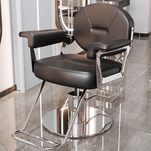 เก้าอี้ตัดผมไฮดรอลิกแบบหมุนปรับเอนได้สำหรับร้านตัดผม - Product Image 6