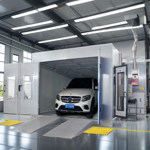 Cabina <span class=keywords><strong>de</strong></span> Pintura Automática con Calefactor Diésel, Cabina <span class=keywords><strong>de</strong></span> Pintura Personalizada con Iluminación LED <span class=keywords><strong>para</strong></span> Reparación <span class=keywords><strong>de</strong></span> Carrocerías <span class=keywords><strong>de</strong></span> Automóviles, Talleres <span class=keywords><strong>de</strong></span> Repintado Automotriz - Product Image 2