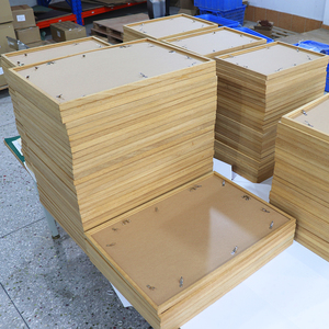 Solid Teak Wood Photo Picture <strong>Frame</strong> <strong>Custom</strong> Size 4x6, 5x5 5x7, 6x8, 8x10, A4 - Product Image 2