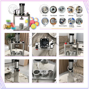 Machine pneumatique pour bombes de bain, machine à presser les barres de shampoing en forme de boule, machine à galets effervescents pour le bain, aromathérapie de douche personnalisée, facile à utiliser - Product Image 2