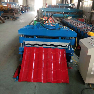 Combined <strong>Single</strong> <strong>Layer</strong> Building Material Machinery Steel Tile Roofing Sheet Roll <strong>Forming</strong> <strong>Machine</strong> - Product Image 3