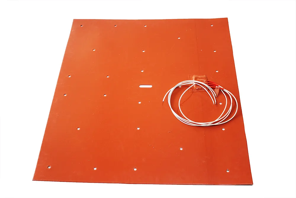 300*300mm 500*500mm 1000*1000mm 220v silicone rubber heater 3d printer heater bed flexible heating pad