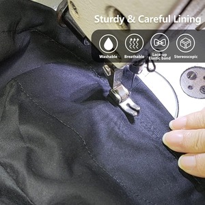 Tappi regolabili a nastro per donna con fodera in raso per coda di cavallo e <span class=keywords><strong>lavoro</strong></span> a turni di cura - Product Image 3