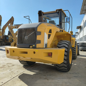 รถตักล้อยาง Volvo L105 มือสอง ของแท้จากสวีเดน รถตักขนาดกลาง เชื่อถือได้ ประหยัดน้ำมัน ระบบไฮดรอลิกเสถียร มีสินค้าในสต็อก - Product Image 1