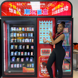 人気のロッカーブラインドボックスおもちゃスナック製品ポートフォリオ自動販売機コインオペレーター自動販売機タッチスクリーン付き - Product Image 6