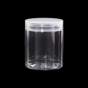 Bouteilles en plastique PET à large ouverture, contenants en plastique transparents, contenants de reconditionnement, vente en gros directe d'usine - Product Image 2