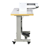 Hizen Hz-U5S 6mm bord largeur en alliage d'aluminium sous-vêtements couture extracteur serrure Machine à coudre pour slips Yoga et vêtements de sport usage industriel