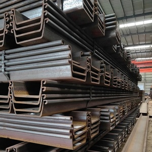 Herstellerdirektvertrieb Q235 Kaltgeformte Stahlspundwände Erstklassige Qualität U U400 U500 <span class=keywords><strong>Lassen</strong></span> Stahlpfahlplatte - Product Image 5