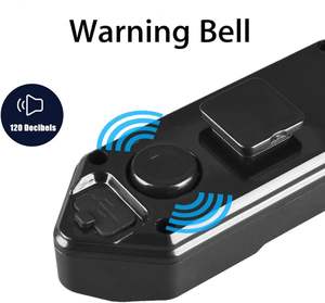 Vente en gros de phares avant LED à commande sans fil, rechargeables par USB, étanches, avec clignotants de sécurité pour vélo - Product Image 2