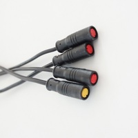 Faisceau de câbles pour scooter personnalisé avec lumière LED et prise de courant assemblage de câbles de haute qualité et bon marché