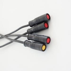 定制踏板车线束，带发光二极管灯和插座，质优价廉的电缆组件 - Product Image 3