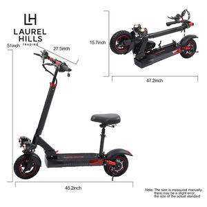 LH-SEC2800 Patinete Eléctrico Plegable de 48V 800W, Ligero y Resistente, Ideal para Desplazamientos Diarios con Fácil Almacenamiento - Product Image 3