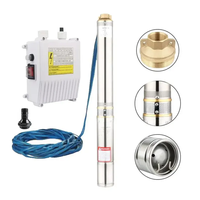 Pompe à eau submersible série 3SDM 0,33 CV pour l'irrigation agricole haute pression, pompe pour puits profond