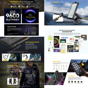Version Globale Ulefone Power <span class=keywords><strong>Armor</strong></span> 21 Téléphone Robuste Vision Nocturne 6,58 Pouces Android 15 Smartphone Téléphones Mobiles Renforcés - Product Image 6