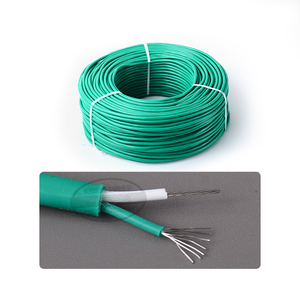 K型シリカゲル熱電対ワイヤー特殊温度感知ワイヤー防水コード2 * 24AWG - Product Image 1