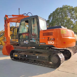 Machines de terrassement hityachi 120 de bonne performance 90% nouvelle pelle à chenilles Hitachi Zx120 12 tonnes d'occasion - Product Image 4