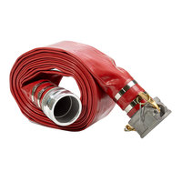 Tuyau d'incendie en PVC haute pression longue portée, anti-usure, flexible, pliable, diamètre 38 mm, 25 pieds, vente en gros pour fabricants
