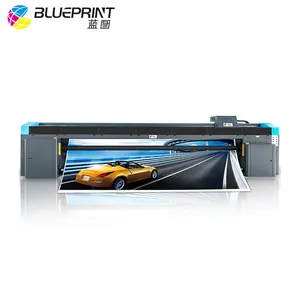 यूवी प्रिंटर कीमत 3d प्रिंटर खाका 5m बड़े प्रारूप फैक्टरी मूल्य यूवी रोल रोल करने के लिए प्रिंटर मुद्रण मशीन के साथ एलईडी दीपक