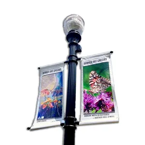 Hot Sale Street Flag Custom Outdoor Waterproof Exhibition Trade Show Street Flag